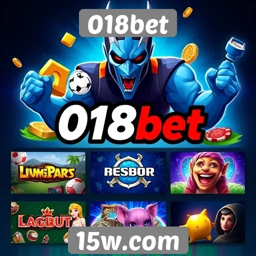 A diversidade de jogos disponíveis no 018bet